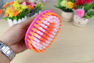 批發(fā)采購(gòu)其他家務(wù)清潔用具-優(yōu)質(zhì)毛刷清洗刷臉盆刷省力洗衣家務(wù)刷圓形手柄刷 H585.