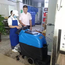 南寧食品廠加工車間用盈樂(lè)洗地機(jī)效果佳